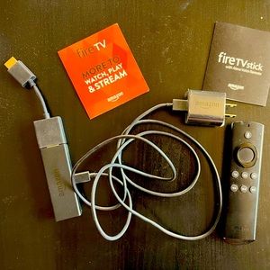 Amazon Fire TV Stick Model 0984 With Remote and Cords 2nd Generation